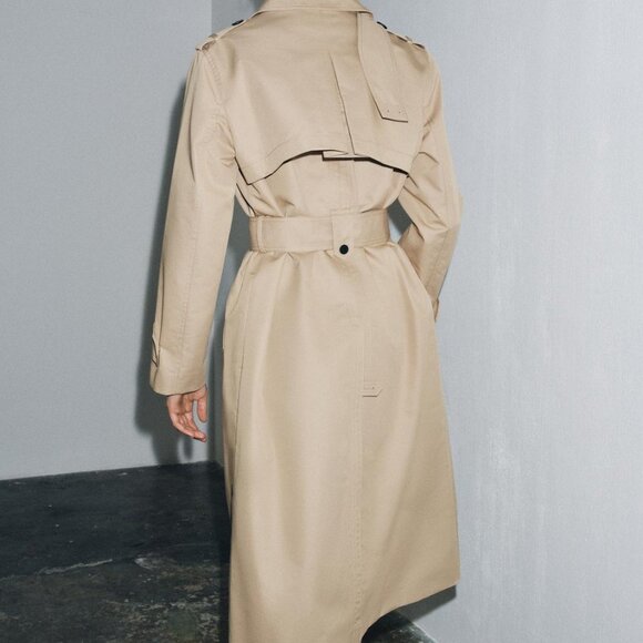 NWT Zara Trench Coat - Picture 8 of 10
